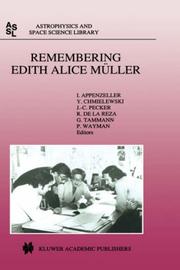 Cover of: Remembering Edith Alice Müller | 