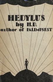Cover of: Hedylus