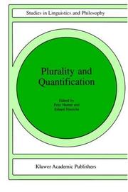 Cover of: Plurality and quantification
