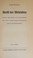 Cover of: Herbst des Mittelalters