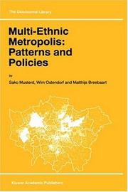 Cover of: Multi-ethnic metropolis: patterns and policies