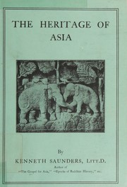 Cover of: The heritage of Asia
