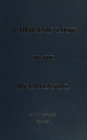 Cover of: A Hispanic look at the Bicentennial by D. Cardus