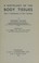 Cover of: A histology of the body tissues, with a consideration of their functions