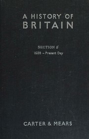 Cover of: A History Of Britain Book IV: 1815 - Present Day