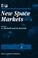 Cover of: New space markets