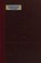 Cover of: History of European morals from Augustus to Charlemagne
