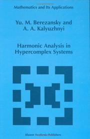 Cover of: Harmonic analysis in hypercomplex systems