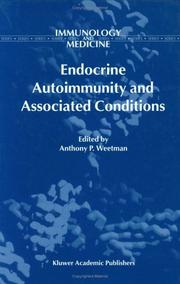 Cover of: Endocrine autoimmunity and associated conditions