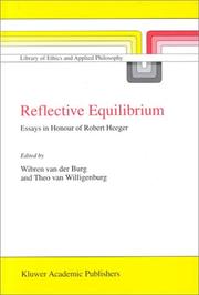 Cover of: Reflective Equilibrium by 
