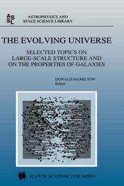 Cover of: The evolving universe by Donald Hamilton