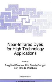 Near-infrared dyes for high technology applications by Ute Resch-Genger, Otto S. Wolfbeis