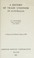 Cover of: A history of trade unionism in Australia