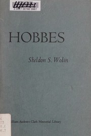 Cover of: Hobbes and the epic tradition of political theory by Sheldon S. Wolin, Sheldon S. Wolin