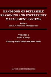Cover of: Handbook of Defeasible Reasoning and Uncertainty Management by Dov M. Gabbay