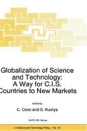 Cover of: Globalization of science and technology | 