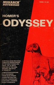 Cover of: Homer's Odyssey (Monarch notes)