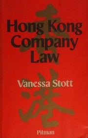 Cover of: Hong Kong company law by Vanessa Stott, Vanessa Stott
