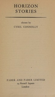 Cover of: Horizon stories