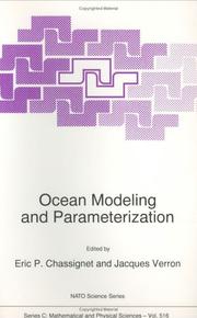 Cover of: Ocean Modeling and Parameterization (NATO Science Series C: (closed))