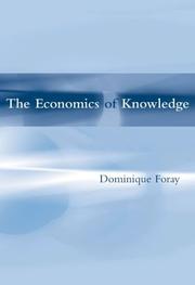 Cover of: The Economics of Knowledge