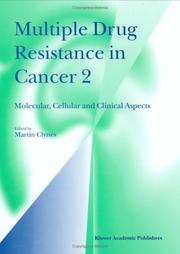 Cover of: Multiple drug resistance in cancer 2 | 