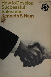 Cover of: How to develop successful salesmen.
