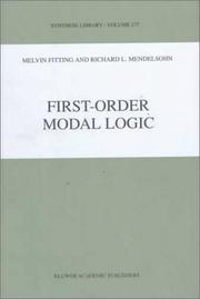 Cover of: First-Order Modal Logic