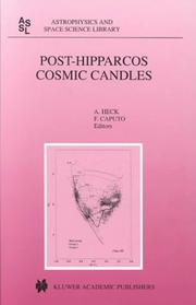 Cover of: Post-Hipparcos Cosmic Candles (Astrophysics and Space Science Library)