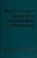 Cover of: How to Prepare Effective Engineeing Proposals