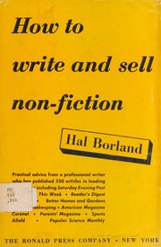 Cover of: How to write and sell non-fiction.