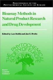 Cover of: Bioassay methods in natural product research and drug development