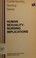 Cover of: Human sexuality