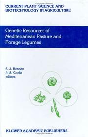 Cover of: Genetic resources of Mediterranean pasture and forage legumes