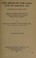 Cover of: The ideas of the fall and of original sin