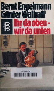 Cover of: Ihr da oben - wir da unten