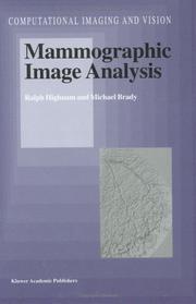 Cover of: Mammographic image analysis