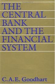 Cover of: The Central Bank and the financial system