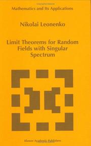 Cover of: Limit Theorems for Random Fields with Singular Spectrum
