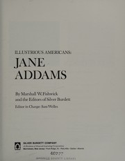 Cover of: Jane Addams
