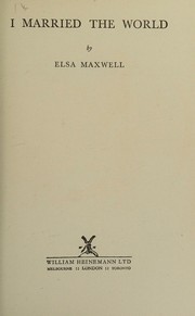 I married the world cover