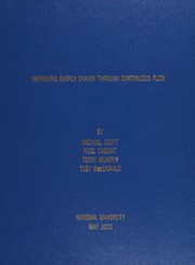 Cover of: Improving supply chains through continuous flow
