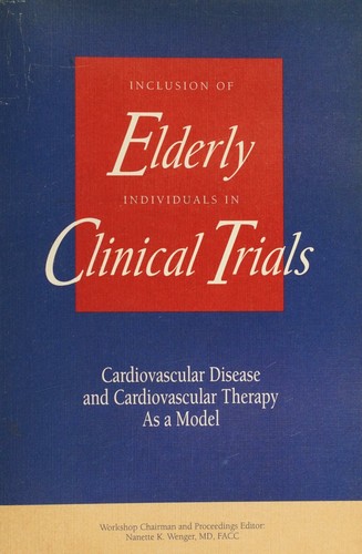 cover of Inclusion of Elderly Individuals in Clinical Trials