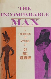 Cover of: The incomparable Max