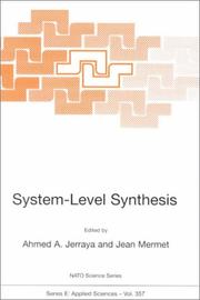 Cover of: System-Level Synthesis (NATO Science Series E:) | 