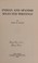 Cover of: Indian and Spanish selected writings