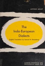 The Indo-European dialects