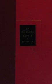 Cover of: In dubious battle