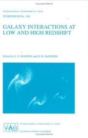 Cover of: Galaxy Interactions at Low and High Redshift (International Astronomical Union Symposia)