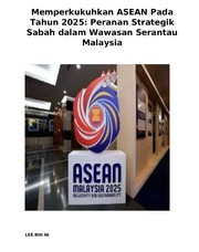 Cover of: Memperkukuhkan ASEAN Pada Tahun 2025: Peranan Strategik Sabah dalam Wawasan Serantau Malaysia by Lee Bih Ni
